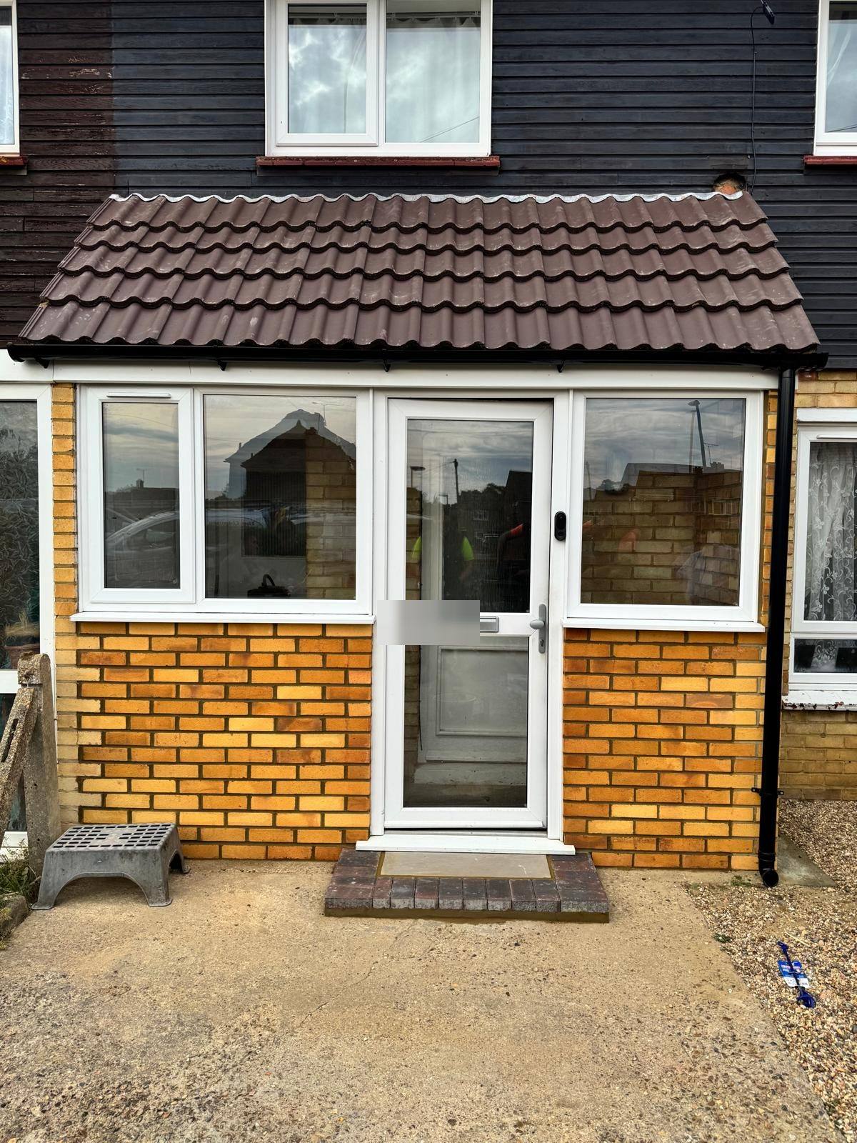 Completed porch rebuild
